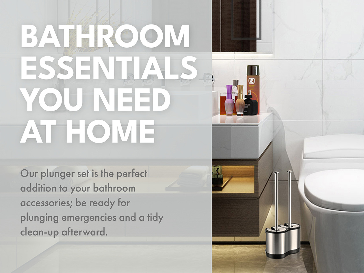 ToilettTree Brush & Plunger Combo