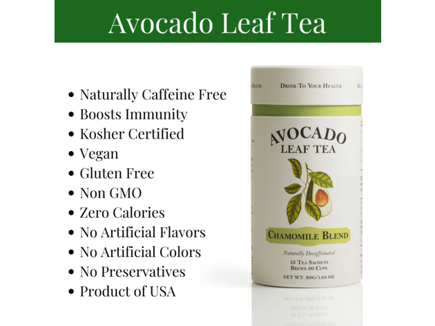 Avocado Tea Party With Five Blends 