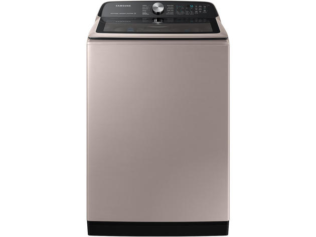 Samsung WA51A5505AC 5.1 Cu. Ft. Champagne Smart Top Load Washer with ActiveWave Agitator