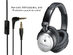 Audio-Technica ATH-ANC7bSV QuietPoint® Headphones - Black/Silver (Certified Refurbished)