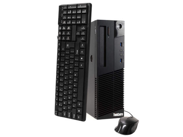 Lenovo ThinkCentre M93P Desktop Computer PC, 3.20 GHz Intel i5 Quad Core Gen 3, 16GB DDR3 RAM, 1TB Hard Disk Drive (HDD) SATA Hard Drive, Windows 10 Professional 64bit (Renewed)