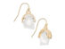 Inspired Life Gold-Tone Stone Drop Earrings