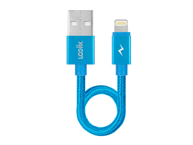 Piston Connect Mini 11.8" MFi Lightning Cable (Turquoise/5-Pack)