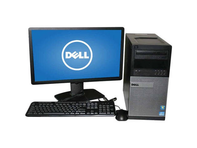 Dell Optiplex 790 Tower Computer PC, 3.20 GHz Intel i5 Quad Core Gen 2, 4GB DDR3 RAM, 2TB Hard Disk Drive (HDD) SATA Hard Drive, Windows 10 Home 64bit (Renewed)