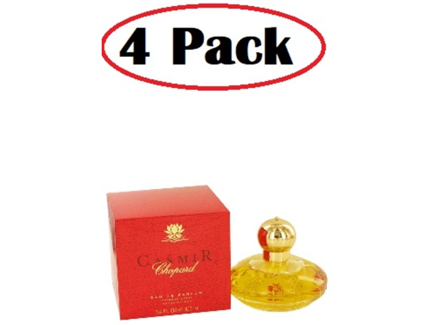 4 Pack of CASMIR by Chopard Eau De Parfum Spray 3.4 oz