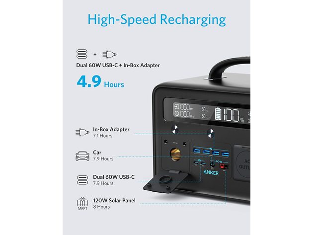 Anker 545 PowerHouse - 778Wh | 500W Portable Power Station