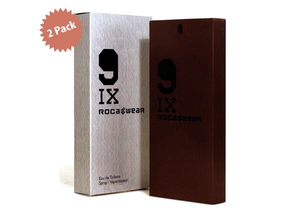 2-PACK Rocawear 91X Eau de Toilette Spray Natural Cologne For Men, 0.5 oz. each (1.0 oz.)