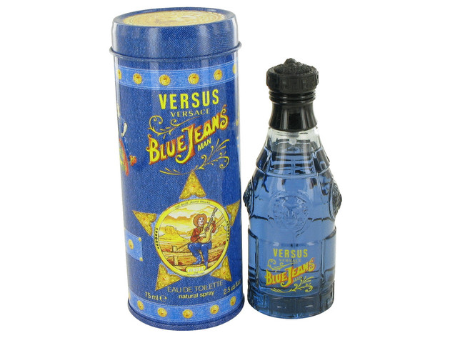 BLUE JEANS Eau De Toilette Spray (New Packaging) 2.5 oz For Men 100% authentic perfect as a gift or just everyday use