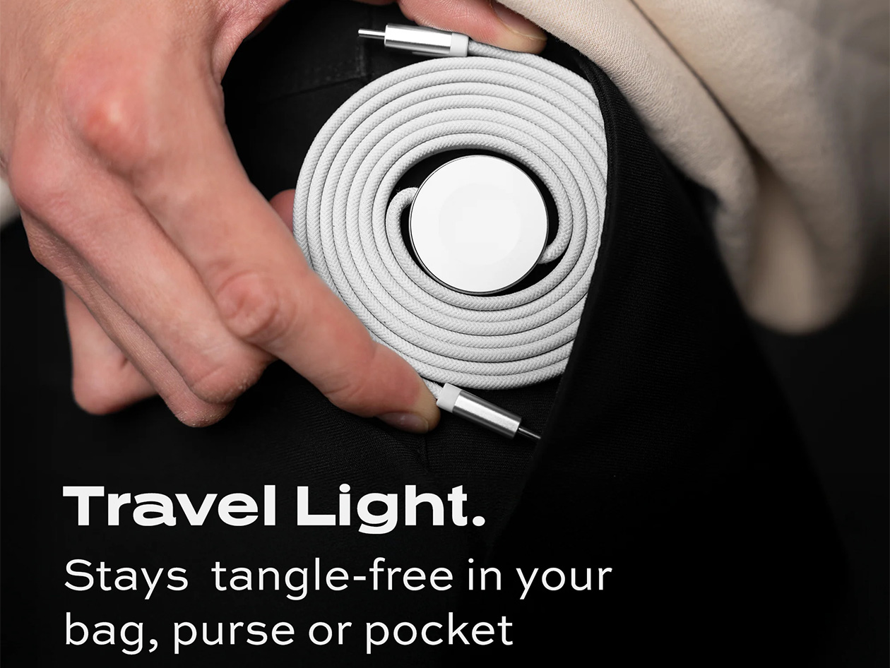 MagStack™ Duo Apple Watch Charger + 60W USB-C Cable