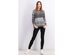 Style & Co Women's Chenille Space-Dyed Sweater  Gray Size Medium