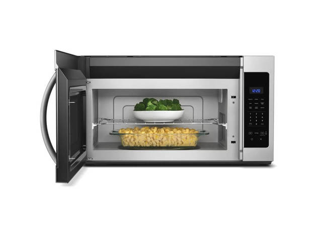 Whirlpool WMH31017HS 1.7 Cu. Ft. Stainless Microwave Hood Combination with Electronic Touch Controls