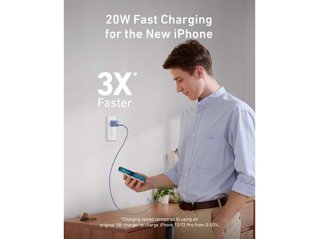 Anker 511 USB-C Charger (Nano) Lavender Grey