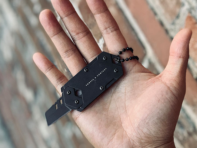 B-2 Dog Tag: Fully Concealed Nano Blade Pocket Knife (Set of 3)