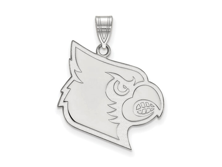 LogoArt University of Louisville Sterling Silver Key Chain