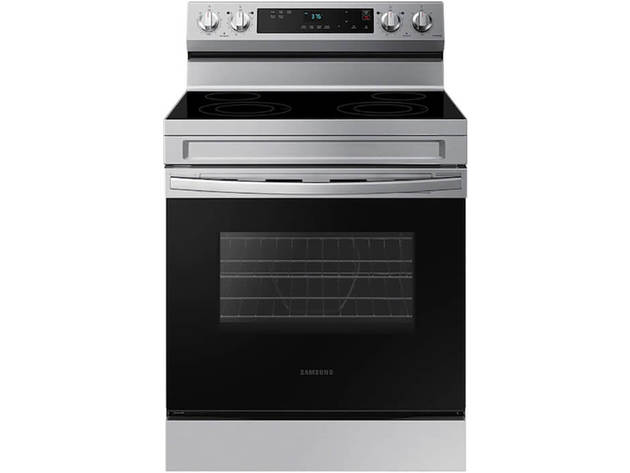 Samsung NE63A6111SS 6.3 Cu. Ft. Stainless Steel Freestanding Electric Range Oven