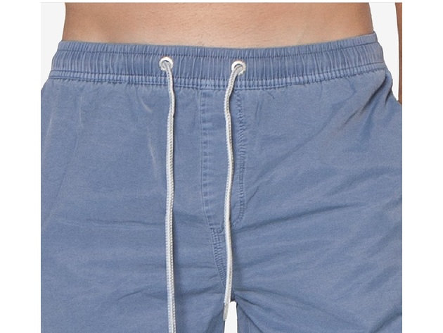 Zeegeewhy Men's Beach Shorts Blue Size Medium