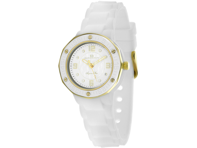 Oceanaut Women's Acqua Star White Dial Watch - OC0430