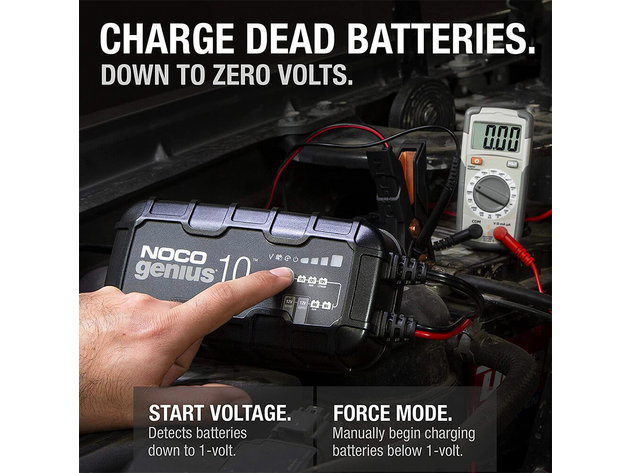 Noco GENIUS10 1-Bank 10 Amp On-Board Battery Charger
