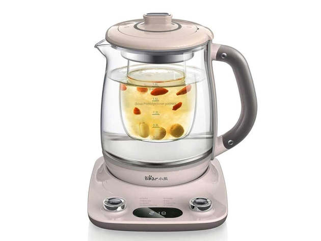 Bear YSH-C18R1 Health- Care Beverage Tea Maker and Kettle (Canada SKU)