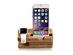 Wooden Dual Charging Cradle