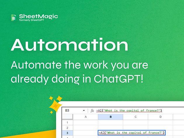 SheetMagic Single User Plan: Lifetime Subscription