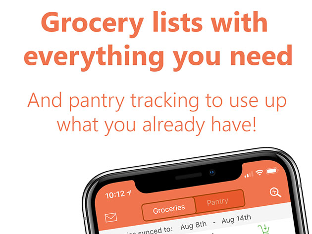 Eat This Much–Automatic Meal Planner: 1-Yr Subscription