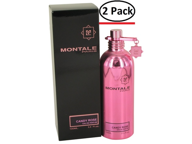 Montale Candy Rose by Montale Eau De Parfum Spray 3.4 oz for Women (Package of 2)