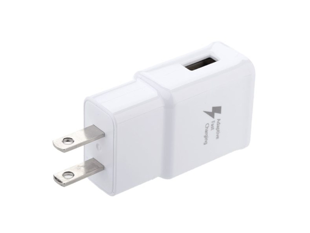AT&T Samsung Galaxy Adaptive Fast Charger with Micro USB cable for All AT&T Samsung Phones White