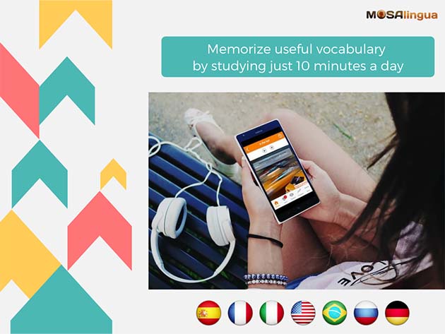 MosaLingua Premium (Language Learning): 3-Year Subscription