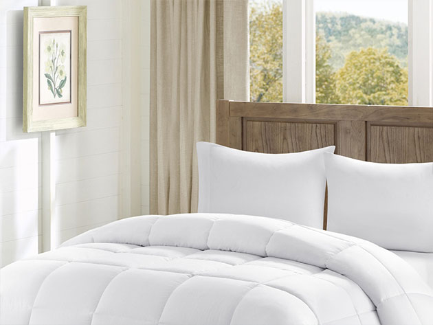 Normally $60, the Queen-size version of this comforter is 33 percent off
