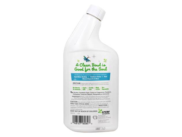 LuckyPlanet - Plant-Based Toilet Bowl Cleaner Unscented - 24 fl. oz.