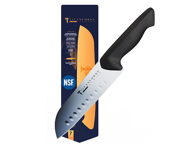 Titan 8 inch Chef Knife - Black