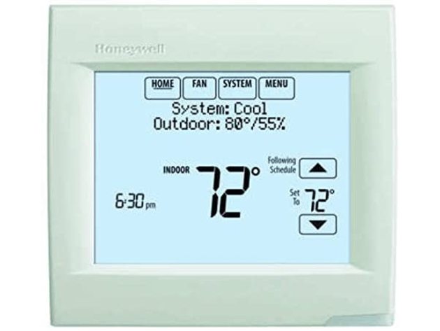 Honeywell TH8320R1003 VisionPro 8000 RedLINK Digital Thermostat 10" LCD - White (Refurbished, No Retail Box)