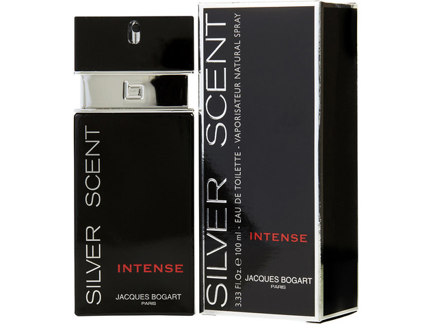SILVER SCENT INTENSE by Jacques Bogart EDT SPRAY 3.4 OZ 100% Authentic
