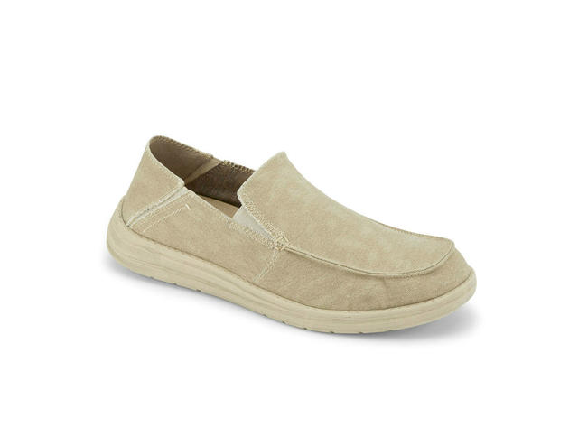 Dockers Mens Ferris Loafer Shoe with 4-Way Stretch - 11.5 M Sand