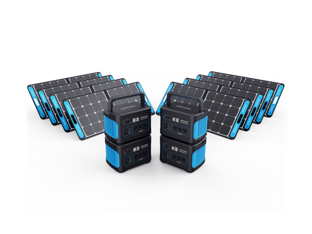 HomePower ONE Solar Generator - 4x8 (4-6 People) | StackSocial