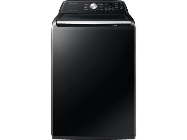 Samsung WA44A3405AV 4.4 cu. ft. High-Efficiency Top Load Washer - Black