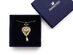 Swarovski Vintage Swan Gold Tone Dark Multi-Colored Crystal Necklace (Store-Display Model)