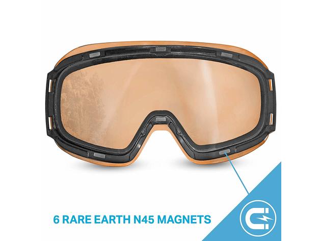 WildHorn Outfitters Roca Replacement Frameless Snow Goggle Lens - Adult, Amber (New)