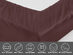 Silky-Soft Satin 4-Piece Sheet Set (Chocolate/Full)