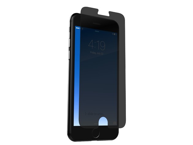 Zagg InvisibleShield Glass and Privacy Screen Protector for iPhone 6/6S/7/8 with Side-View Privacy (New Open Box)