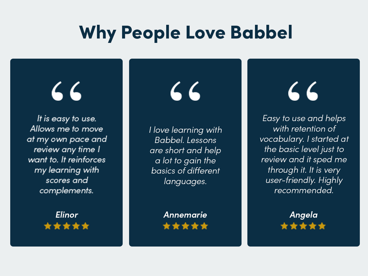 Babbel Language Learning: Lifetime Subscription (All Languages)