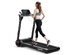 SuperFit 2.25HP Folding Electric Motorized Treadmill w/  Speaker - Black