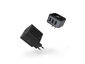 OMNIA T3 Universal Travel Adapter - Black