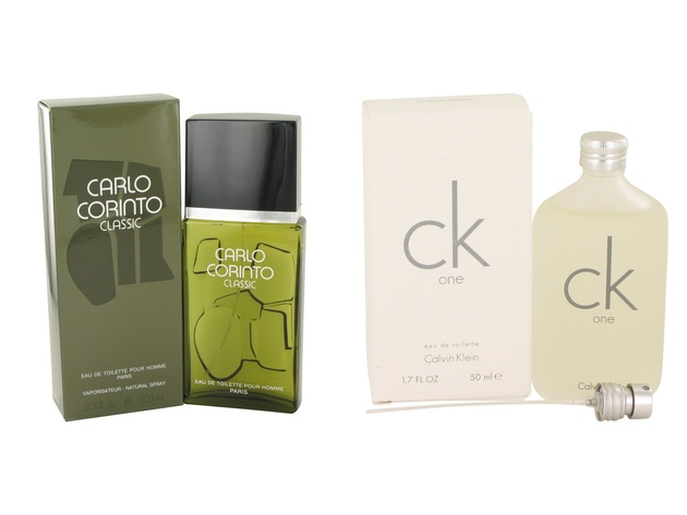 Gift set  CARLO CORINTO by Carlo Corinto EDT Spray 3.4 oz And  CK ONE EDT Pour/Spray (Unisex) 1.7 oz