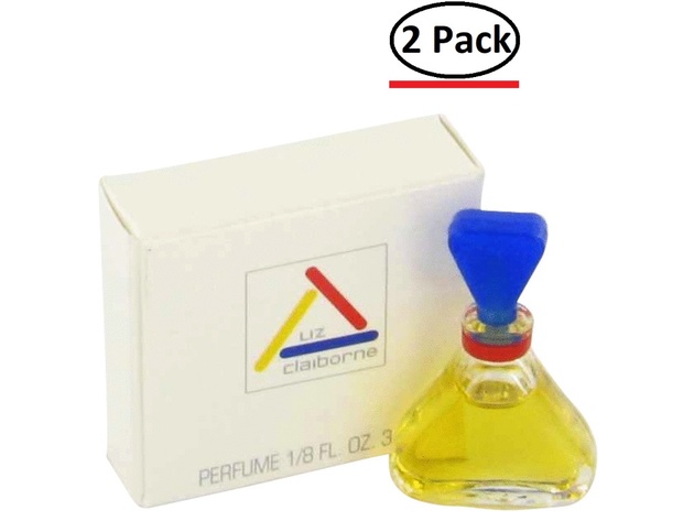 CLAIBORNE by Liz Claiborne Mini Perfume 1/8 oz for Women (Package of 2)
