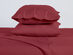 Bamboo 2000 Count 6-Piece Sheet Set with SnugGrip (Raspberry/Full)