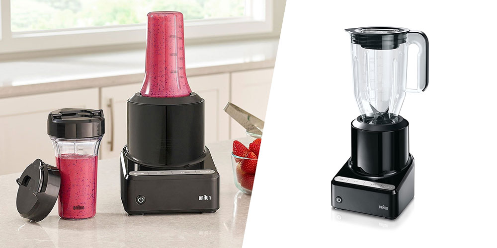 Braun PureMix Jug Blender With Smoothie2Go Set