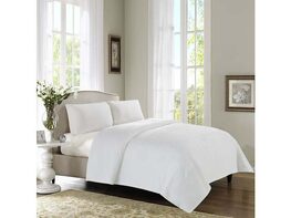 350 Series Classic Textured Blanket White