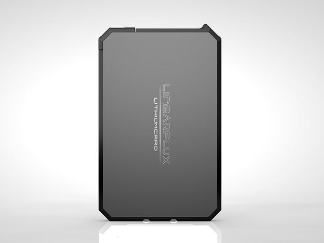 LithiumCard Wallet Battery (Black/Micro-USB)